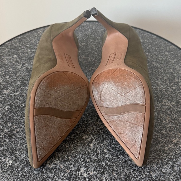Christian Siriano Suede Pumps - Olive - Picture 4 of 4